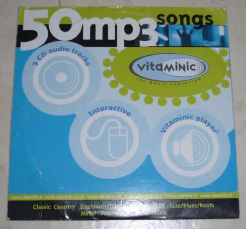 Vitaminic - 50 mp3 songs vol.1 CD originale