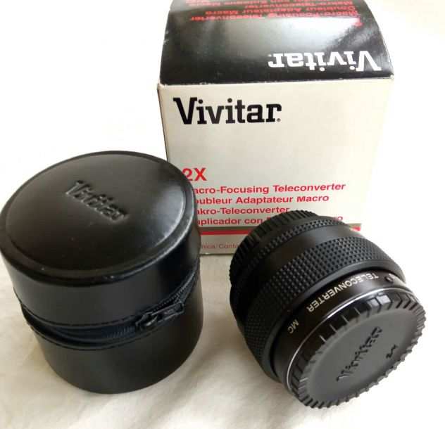 VIVITAR 2X Macro Focusing Tele Converter MC