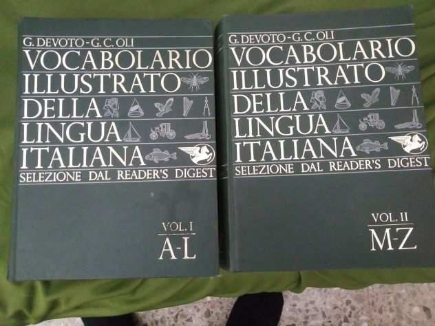 vocabolario della lingua italiana Devoto Oli, edizione 1979 Selezione del Reader