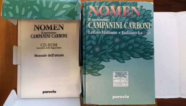 Vocabolario lingua latina NOMEN Campanini Carboni