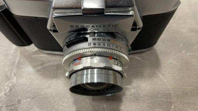 Voigtlaumlnder Bessmatic CS  Skoparex 3,450mm  Fotocamera con mirino