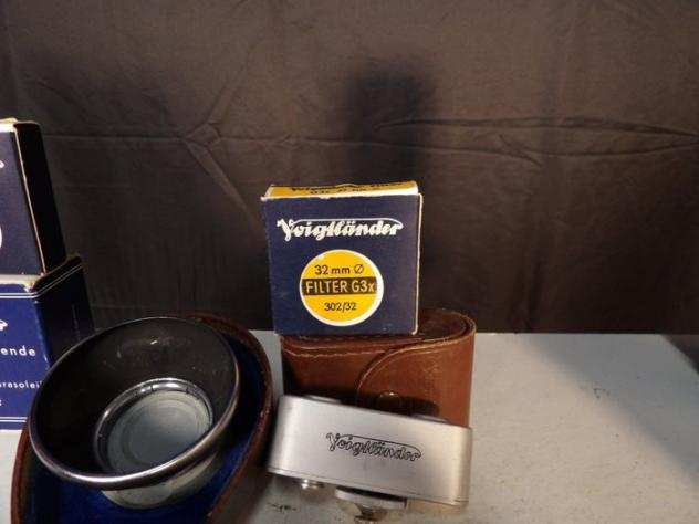 Voigtlaumlnder serie di accessori voigtlander- esposimetro filtri e paraluci per Fotocamera analogica