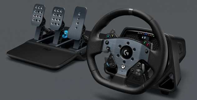 VOLANTE Logitech G PRO Racing Wheel per PC XBOX trasmissione diretta 11 Nm