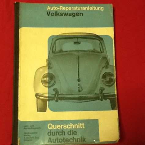 VOLKSWAGEN Maggiolone -Manuale tecnicoriparazione anni 60