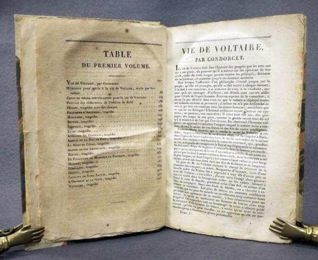 VOLTAIRE AROUET, FRANCOISE-MARIE - Oeuvres completes de Voltaire - 1817
