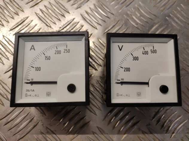 Voltmetro e Amperometro (NUOVI)