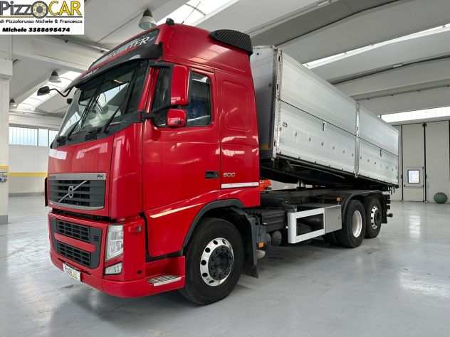 VOLVO FH 500 RIBALTABILE TRILATERALE ANNO 2012