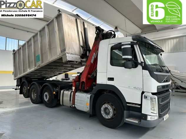 VOLVO FM 420 GRU MEC E RIBALTABILE POSTERIORE EURO 6