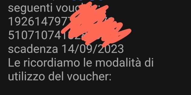 Voucher 2 scontati