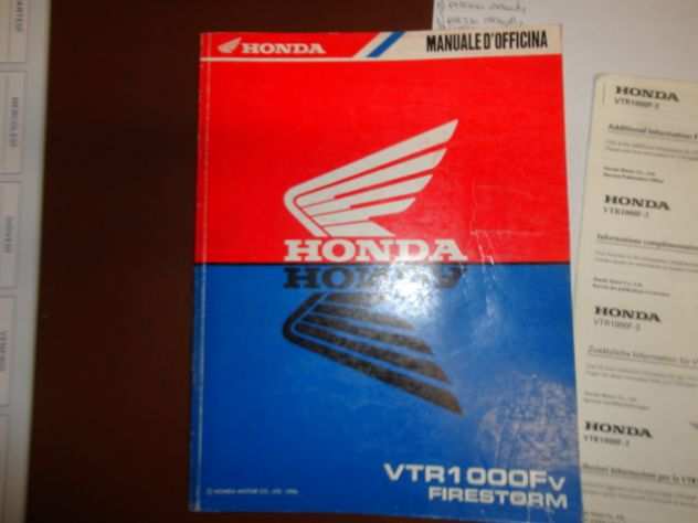 VTR1000F manuale officina x manutenzione moto Honda