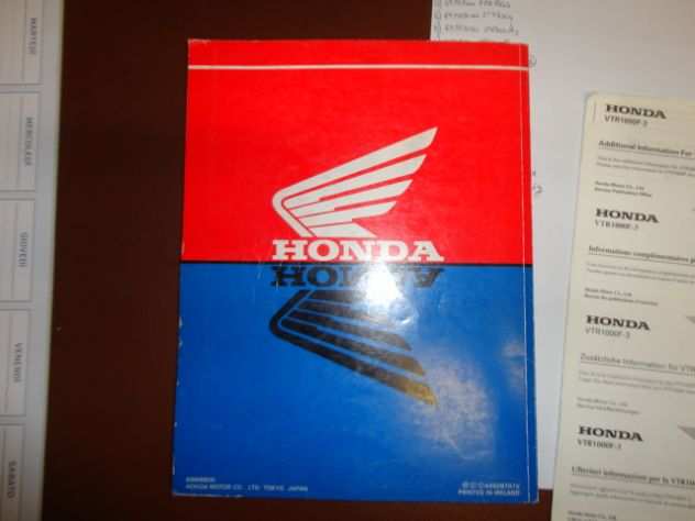 VTR1000F manuale officina x manutenzione moto Honda