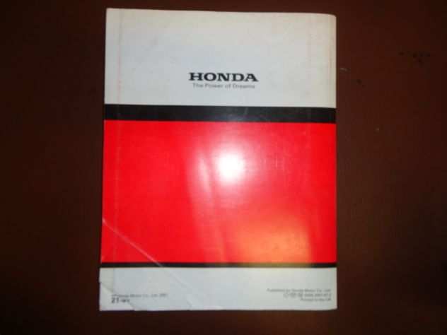 VTX1800C manuale officina x manutenzione moto Honda