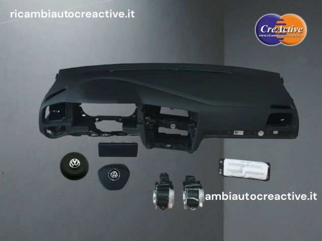 VW Golf VII 7deg (5G) Cruscotto Airbag kit Completo Ricambi auto Creactive.it