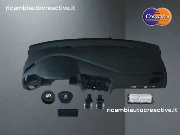 VW Golf VII 7deg (5G) Cruscotto Airbag kit Completo Ricambi auto Creactive.it