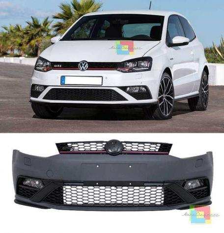 VW POLO 6R 6C 2009 PARAURTI ANTERIORE LOOK GTI