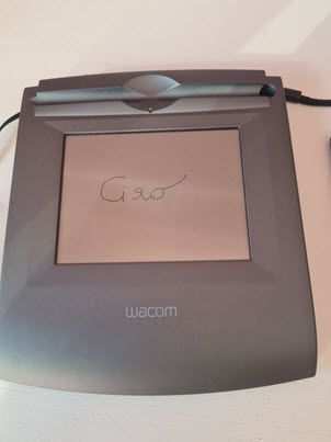 Wacom lcd signature tablet stu-500