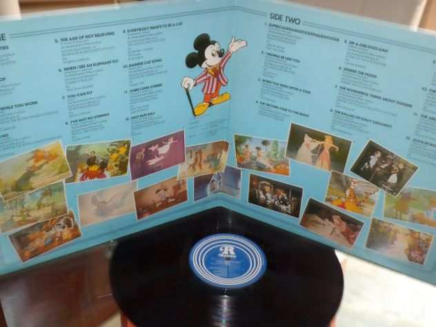 WALT DISNEY The Greatest Hits - LP  33 giri Gatefold 1975 Ronco U.K