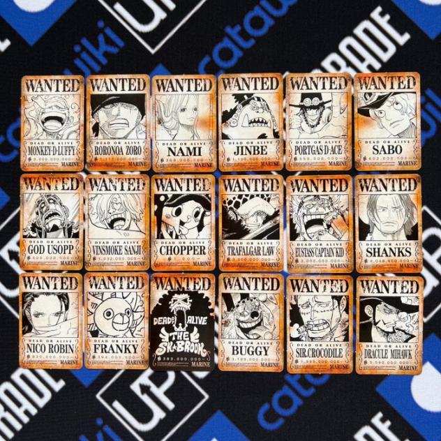 WANTED One Piece Complete Set