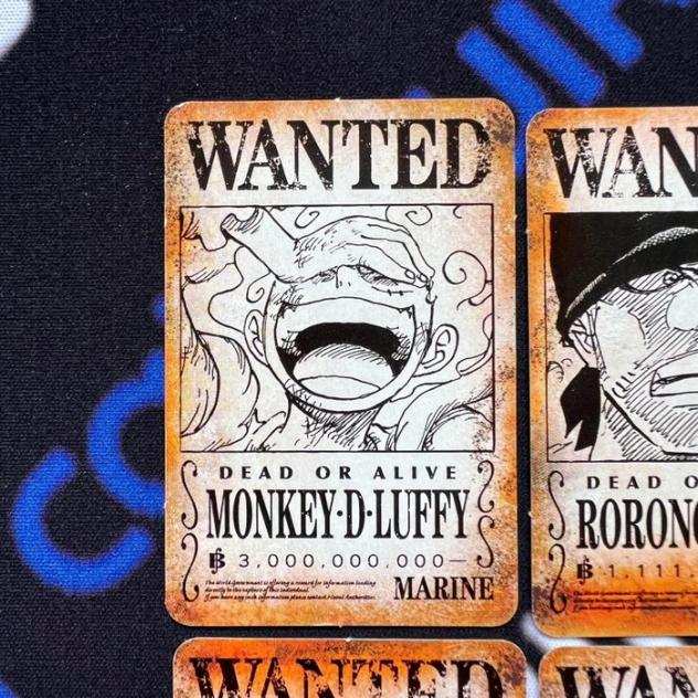 WANTED One Piece Complete Set