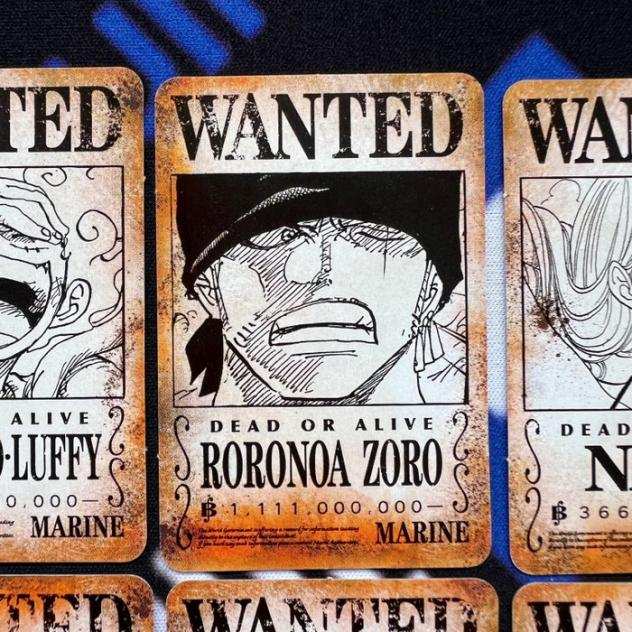 WANTED One Piece Complete Set