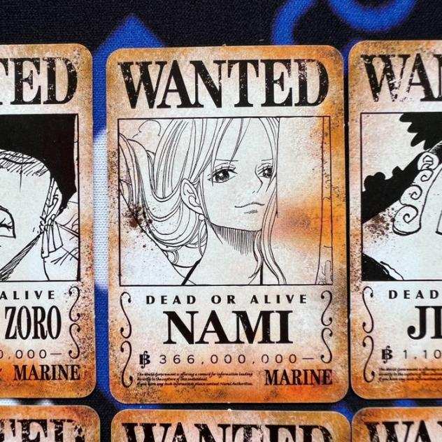 WANTED One Piece Complete Set