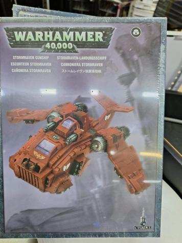 Warhammer 40.000 Citadel - Giocattolo a carica manuale Cannoniera Stormraven, Compagnia della Morte degli Angeli Sanguinari - 1990-1999
