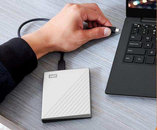 WD da 4TB My Passport Ultra hard disk portatile