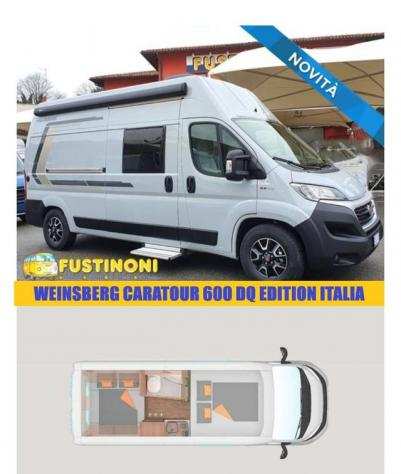WEINSBERG CARATOUR 600 DQ EDITION ITALIA FURGONATO rif. 20516160