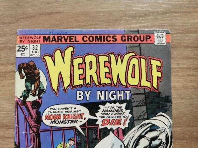 Werewolf By Night 32 - First appearance of Moon Knight Origin of Moon Knight - 1 Comic - Prima edizione - 1975