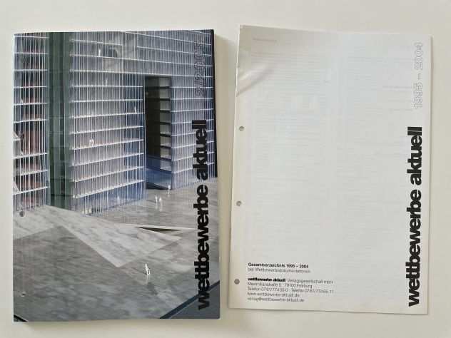 Wettbewerbe Aktuell 22005, febbraio 2005, rivista di architettura  indici