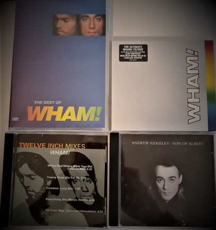 WHAM COLLECTION CDDVD by george michael