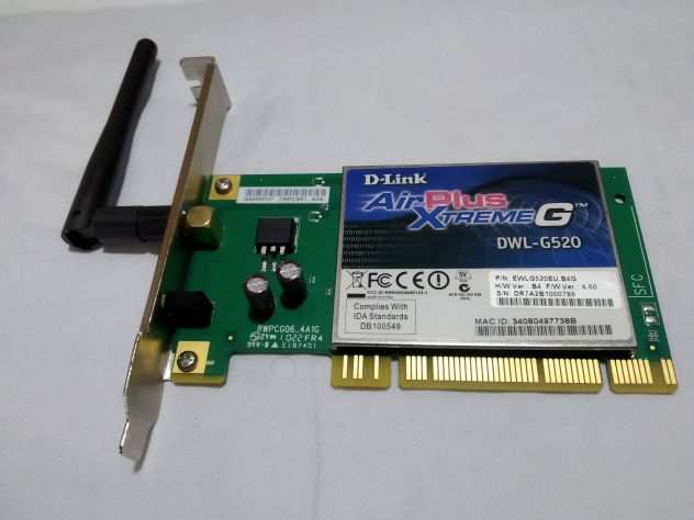 WI-FI PCI D-LINK AIRPLUS XTREME G (DWL-G520)