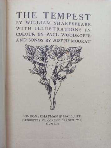 William ShakespearePaul Woodroffe - The Tempest - 1908