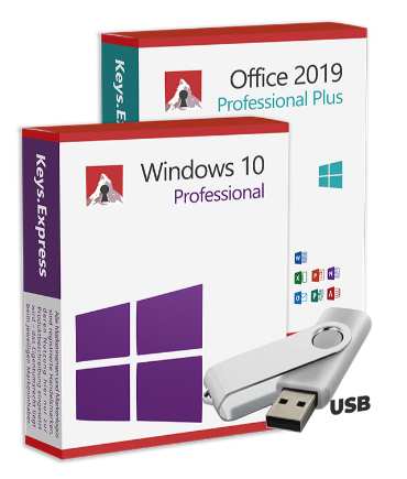 Win 10 Pro amp Office 2019 Pro Plus USB