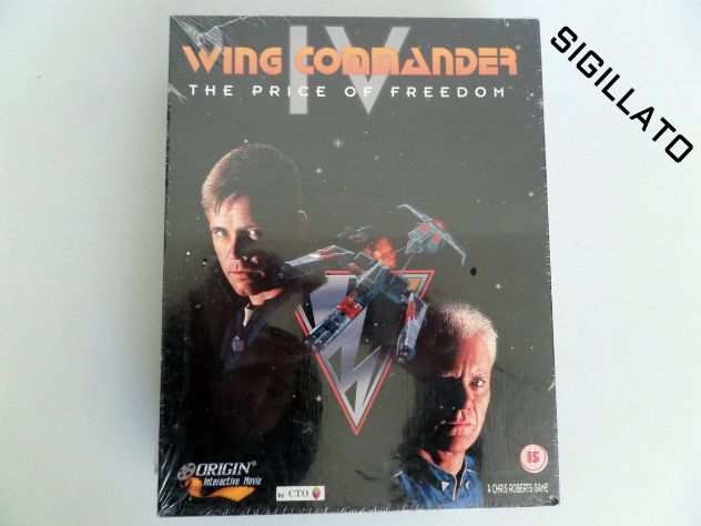 Wing Commander IV (The price of freedom) per PC, Anno 1996, SIGILLATO