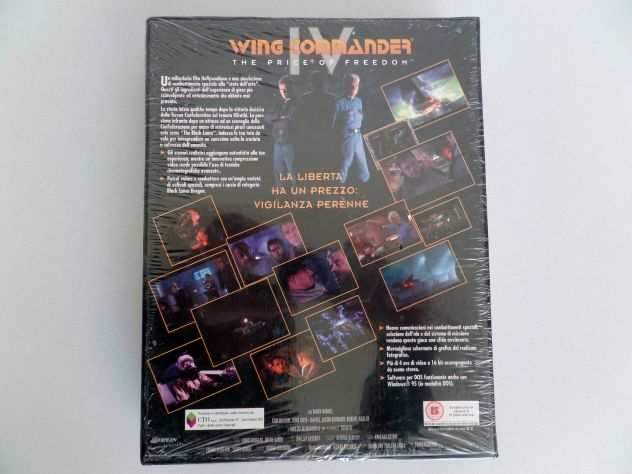 Wing Commander IV (The price of freedom) per PC, Anno 1996, SIGILLATO