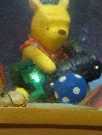 Winnie the Pooh - Raro glabo glitter Winnie the pooh - 1990-1999