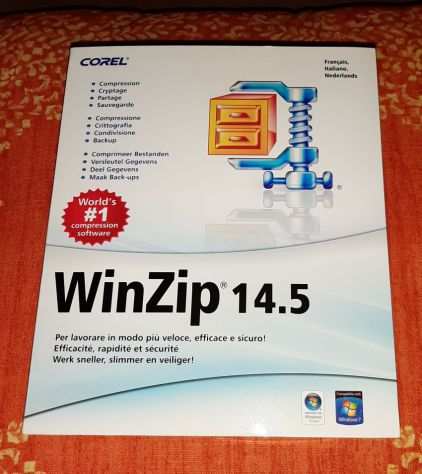 WINZIP 14.5 CON SCATOLA E CD