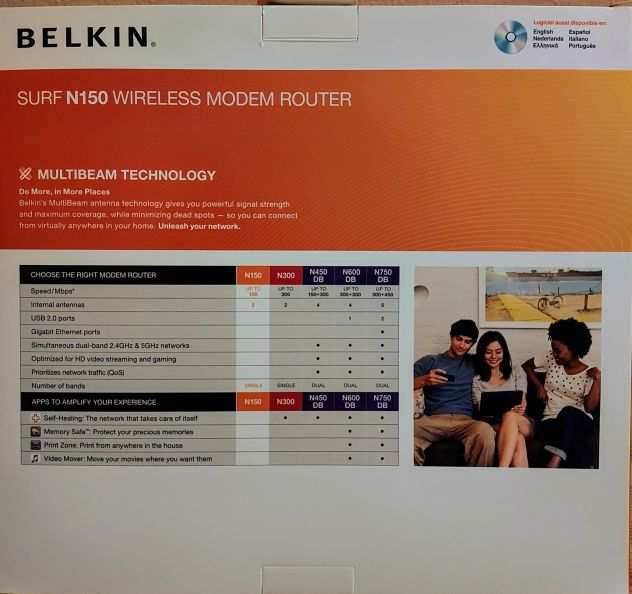 Wireless Modem router Belkin