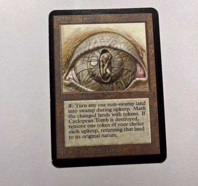 Wizards of The Coast Card - Magic The Gathering - Cyclopean Tomb - LEA ALPHA - RARE