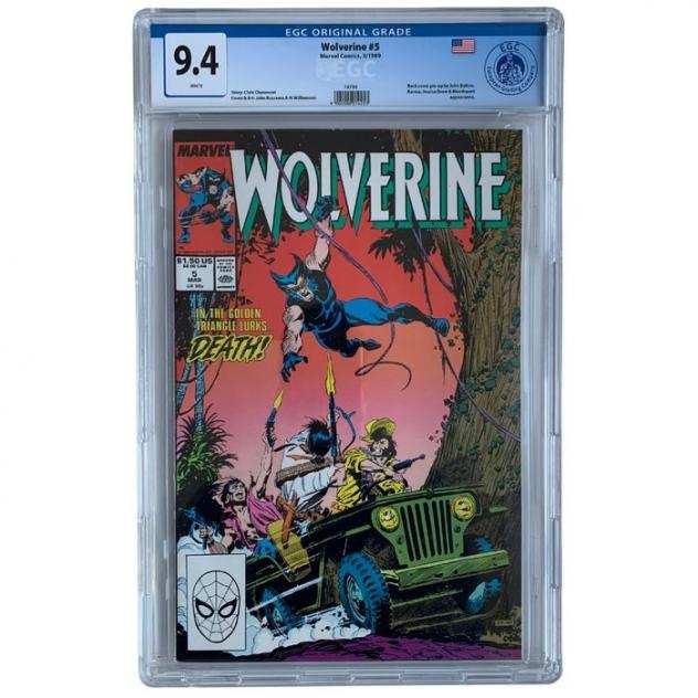 Wolverine 5 7 - 2 Comic - 1989