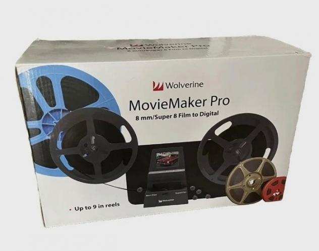 Wolverine Moviemaker ProMint Conditions, Perfectly Working 8Super8 FilmScanner