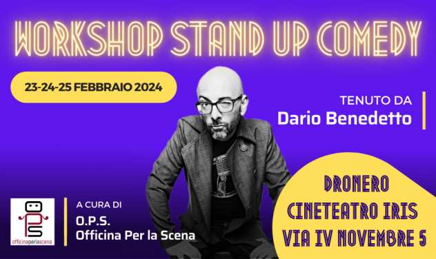WORKSHOP di STAND UP COMEDY