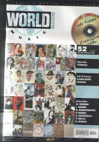 World Music Magazine, vari numeri