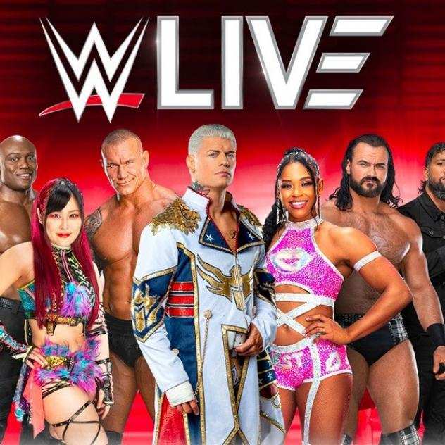 WWE LIVE 2024 - il 01 maggio 2024 - partenza da BERGAMO