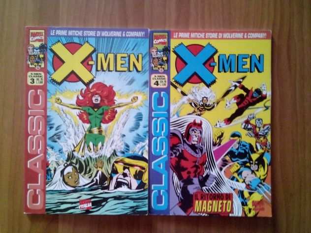 X Men Classic 1-8 Serie completa-Marvel Italia