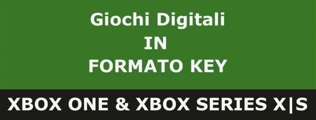 Xbox One amp Series XS - Giochi Digitali In Formato Key