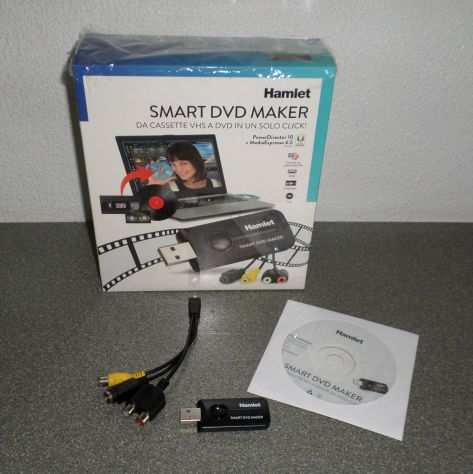 XDVDMAKER4 - SMART DVD MAKER quotHAMLETquot - DA VHS A DVD IN UN SOLO CLICK