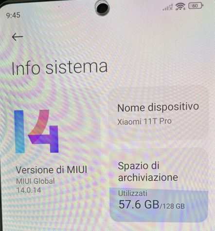 Xiaomi 11t pro 128gb