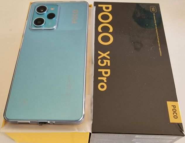 Xiaomi POCO X5 Pro 5G Smartphone 8256GB, AMOLED Display 120Hz FHD 6.67 blue